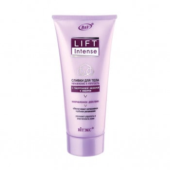 Вершки для тіла Вітэкс Lift Intense Зволоження та пружність з гіалуроновою кислотою та імбиром, 200 мл