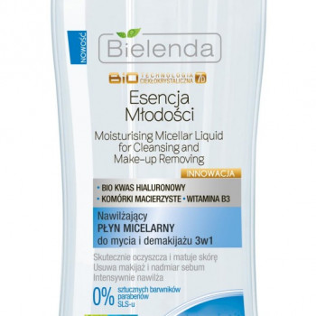 Міцелярна рідина для демакіяжу Bielenda Біотехнологія 7Д Зволожуюча 3в1, 200мл