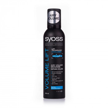 Мус для волосся Syoss Volume Lift фіксація 4 (екстрасильна), 250 мл