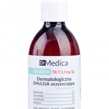 Дерматологічна очищувальна емульсія Bielenda Dr Medica асne Анти-акне, для обличчя, шиї та спини, 250 г