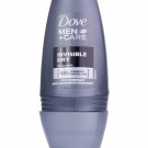 Кульковий антиперспірант Dove Men+ Care Invisible Dry Екстразахист без білих слідів 72H, чоловічий, 50 мл