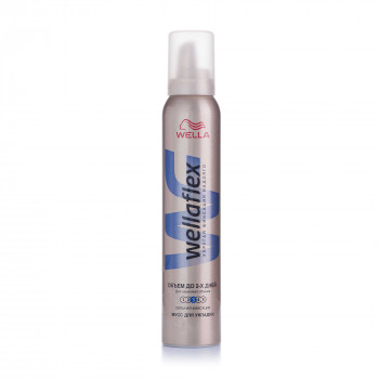 Мус для волосся WELLA Wellaflex Об'єм до 2-ох днів, Сильна фiксацiя 3, 200 мл
