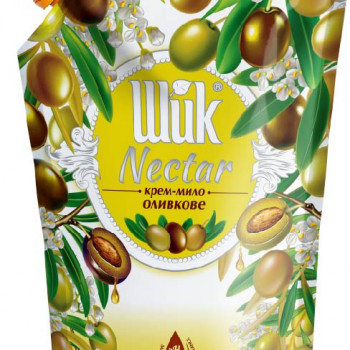 Рідке крем-мило Shik Nectar Оливкове, 460 мл (дойпак)