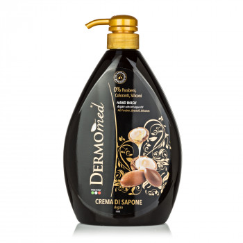 Рідке крем-мило для рук Dermomed Cream Soap Argan Oil з аргановою олією, 1 л