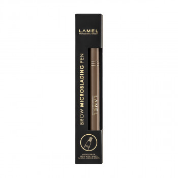 Фломастер для брів Lamel Professional Brow Microblading Pen 401 блондинка, 1.1 г