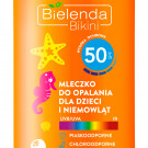 Дитяче сонцезахисне молочко для тіла Bielenda Bikini Protecting Suntan Milk For Children SPF 50, 150 мл