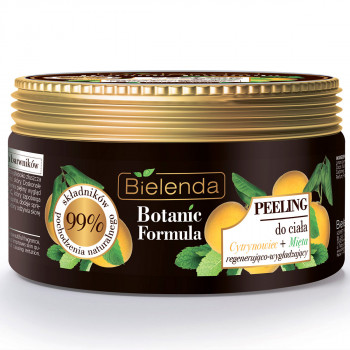Скраб для тіла Bielenda Botanic Formula Лимон та м'ята, 350 г