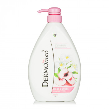 Мило рідке Dermomed Плюмерія та персик 1л