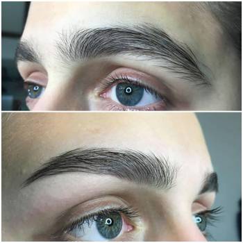 Корекція та фарбування брів