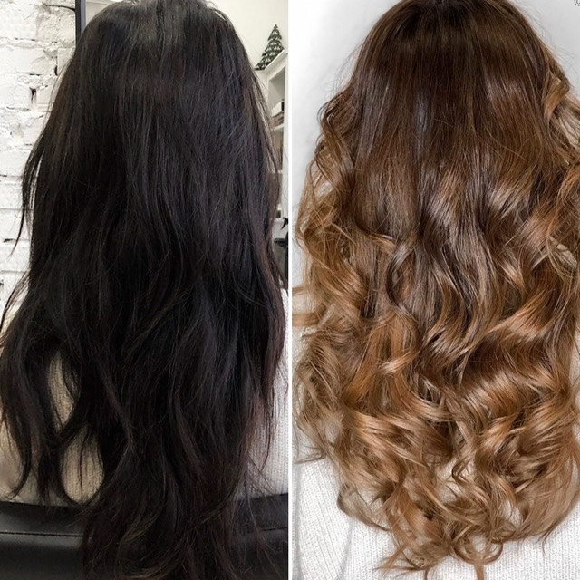 Брондирование сложное окрашивание омбре, фото - Парикмахер-колорист Светлана Мищенко