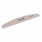 Пилка для ногтей Kodi Professional Полумесяц темно-cерая 180/180 (178/30/5 мм) 1 шт