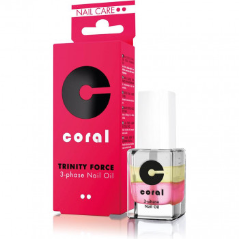 Трехфазное масло для ногтей и кутикулы Delia CORAL 11 мл