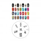 Диск для стемпинга Konad (трафарет) М 24