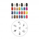 Диск для стемпинга Konad (трафарет) М 8