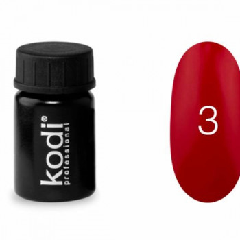 Гель-краска Kodi Professional №3 (красный)