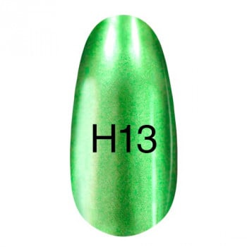 УЦЕНКА Зеркальный лак Kodi Professional Hollywood 8ml H 13 (салатовый)