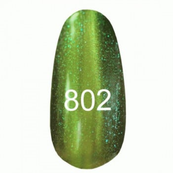 УЦЕНКА Гель-лак Kodi Professional «Moon light» №802 (оливковый с блестками, магнитный)