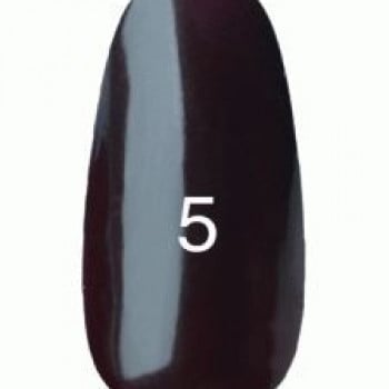 УЦЕНКА. Гель-лак 30 мл №5 (коричнево-малиновый)