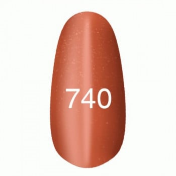 УЦЕНКА Гель-лак Kodi Professional «Moon light» №740 (светлый ржаво-коричневый с шиммером, магнитный)