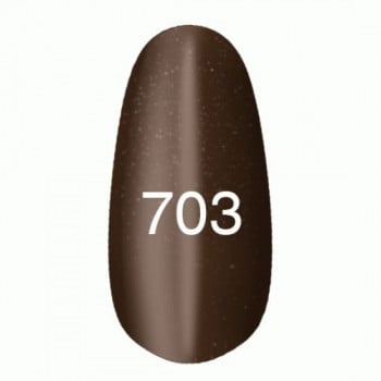 УЦЕНКА Гель-лак Kodi Professional «Moon light» №703 (коричневый с шиммером, магнитный)