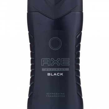 Гель для душу 3 в 1 Axe Black 12H Refreshing Fragrance, чоловічий, 250 мл