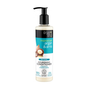 Відновлювальний бальзам для волосся Organic Shop Moroccan Argan & Amla, 280 мл