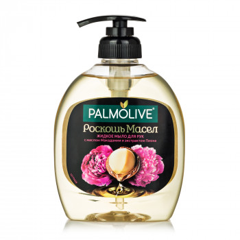 Рідке мило для рук Palmolive Розкіш олій, з олією макадамії та екстрактом півонії, 300 мл