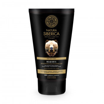 Гель для вмивання Natura Siberica For Men Ведмежа хватка, пробуджувальний, 150 мл
