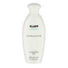 Klapp clean & active cleansing gel - очищающий гель для жирной и комбинированной кожи, 250 мл