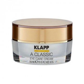 Klapp a classic eye care cream крем для век витамин а, 15 мл