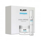 Klapp hyaluronic face care set - домашний набор гиалуроник (крем и сыворотка)