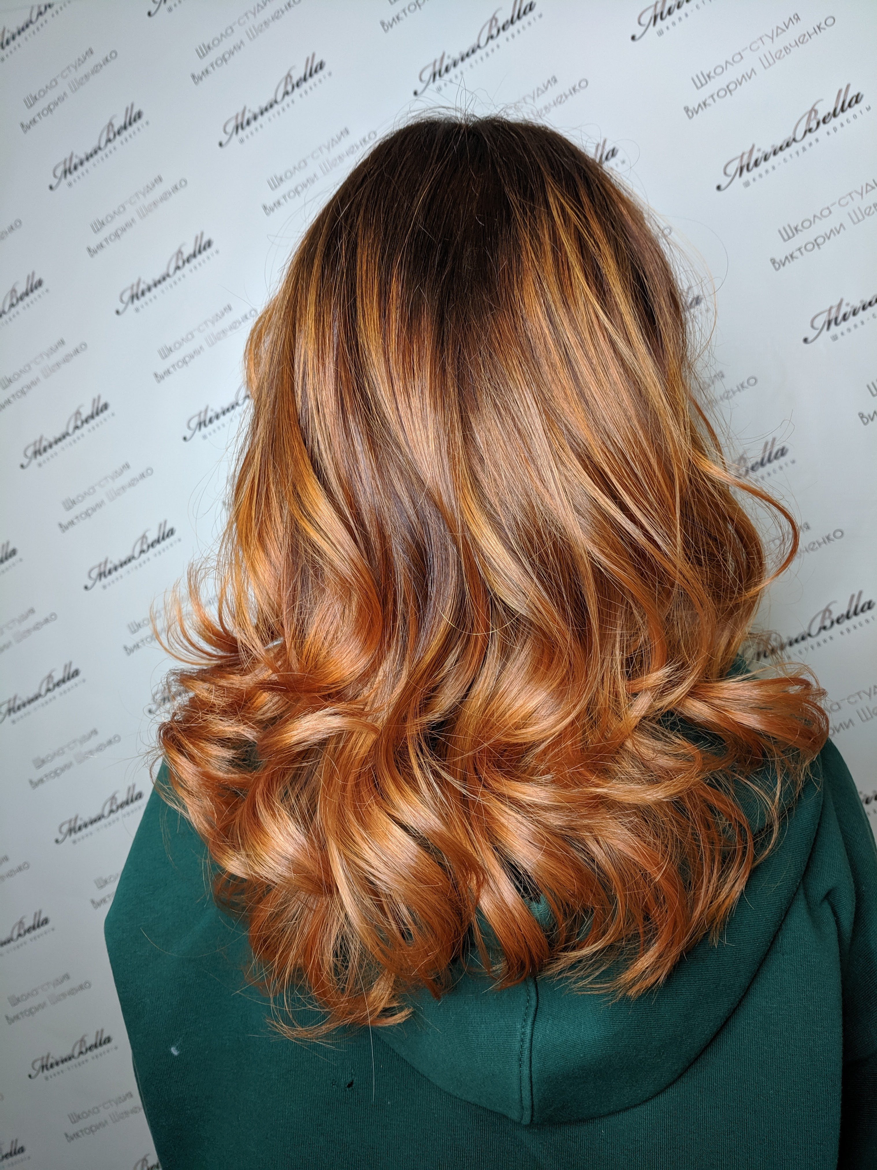 Складне фарбування блонд медовий, фото - Перукар Виктория Шевченко