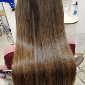 Шелкование волос
                    Парикмахер Виктория Шевченко Киев