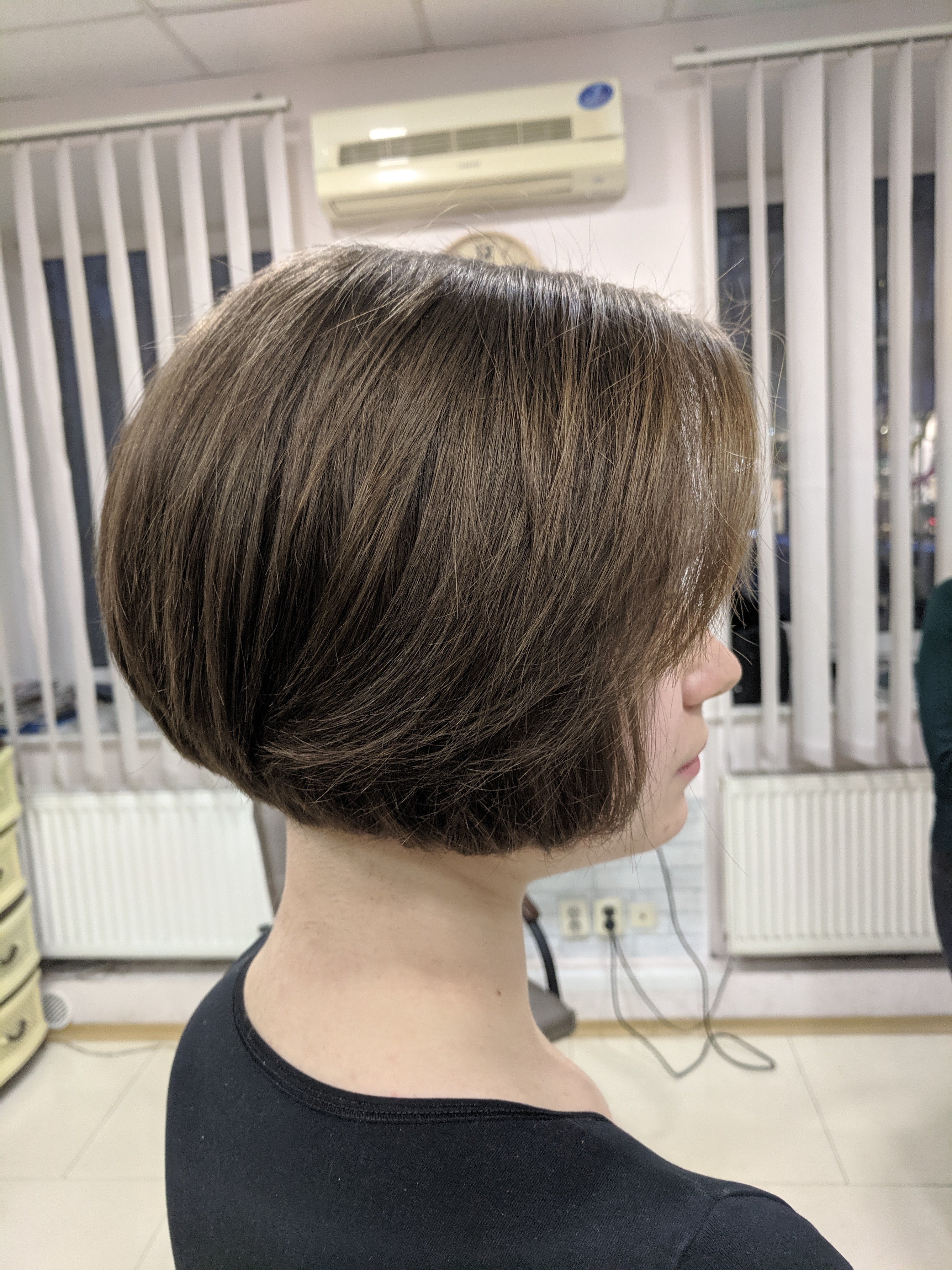 Стрижка каскад боб-каре з чолкою, фото - Перукар Виктория Шевченко