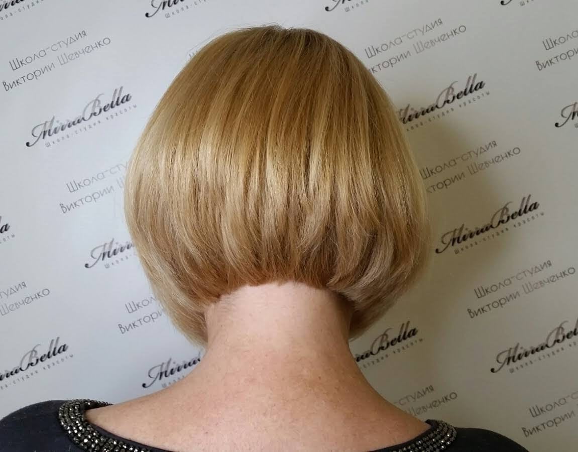 Стрижка каскад каре короткая женская, фото - Парикмахер Виктория Шевченко