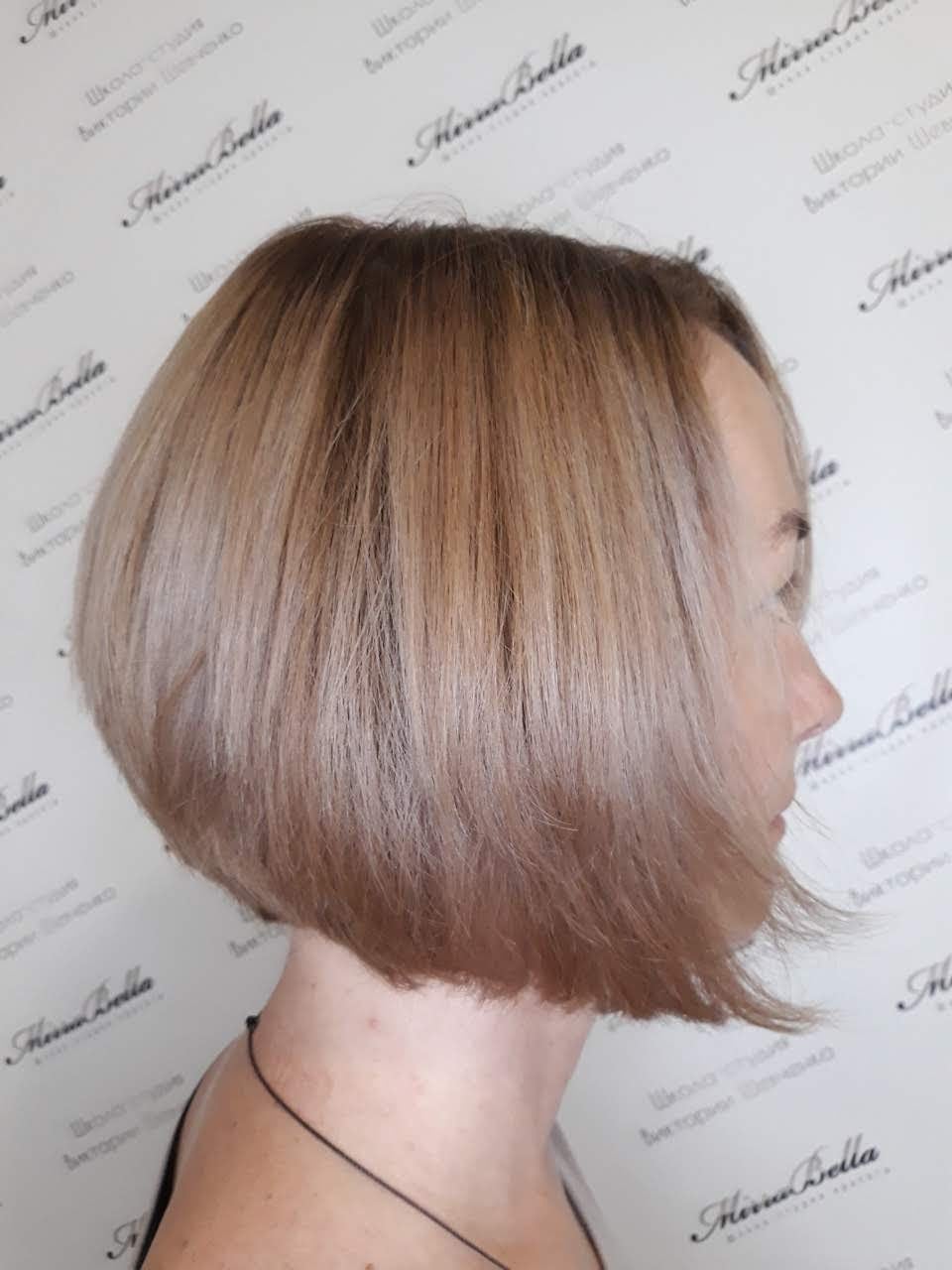 Сложное окрашивание блонд бразильский, фото - Парикмахер Виктория Шевченко