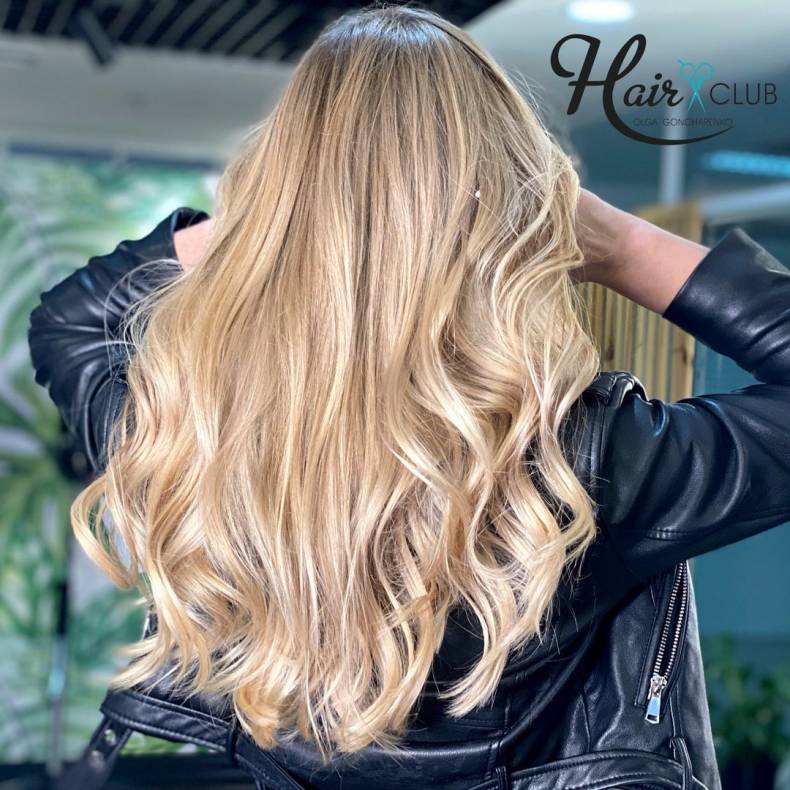 Стрижка на длинные волосы женская укладка волос, фото - Студия красоты Hair Club