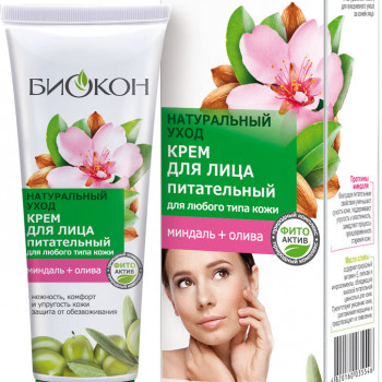 Крем для обличчя Біокон Живильний, 75мл