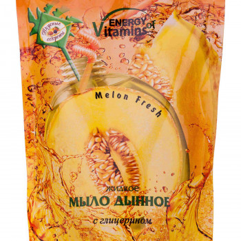 Мило рідке ENERGY of Vitamins Диня, 450мл (запаска)