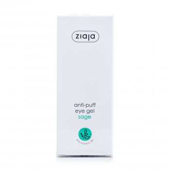 Гель проти мішків під очима Ziaja Anti-Puff Sage Eye Gel з екстрактом шавлії, 15мл