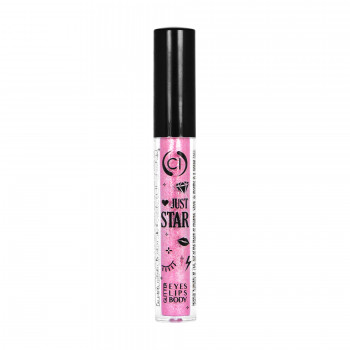 Рідкий глітер для обличчя, очей та губ Colour Intense Just Star Glitter Eyes, Lips, Body 103 Sparkle Pink, 4 мл