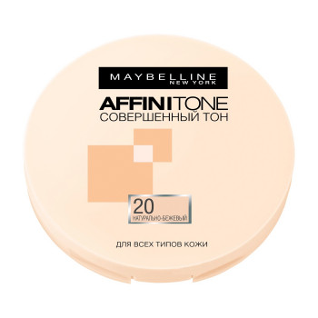 Компактна пудра для обличчя Maybelline New York Affinitone Досконалий тон, 20 Golden Rose, 9 г
