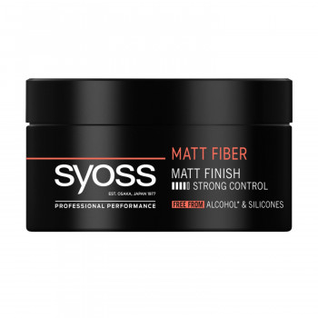 Матувальна паста для укладання волосся Syoss Matt Fiber фіксація 4 (екстрасильна), 100 мл