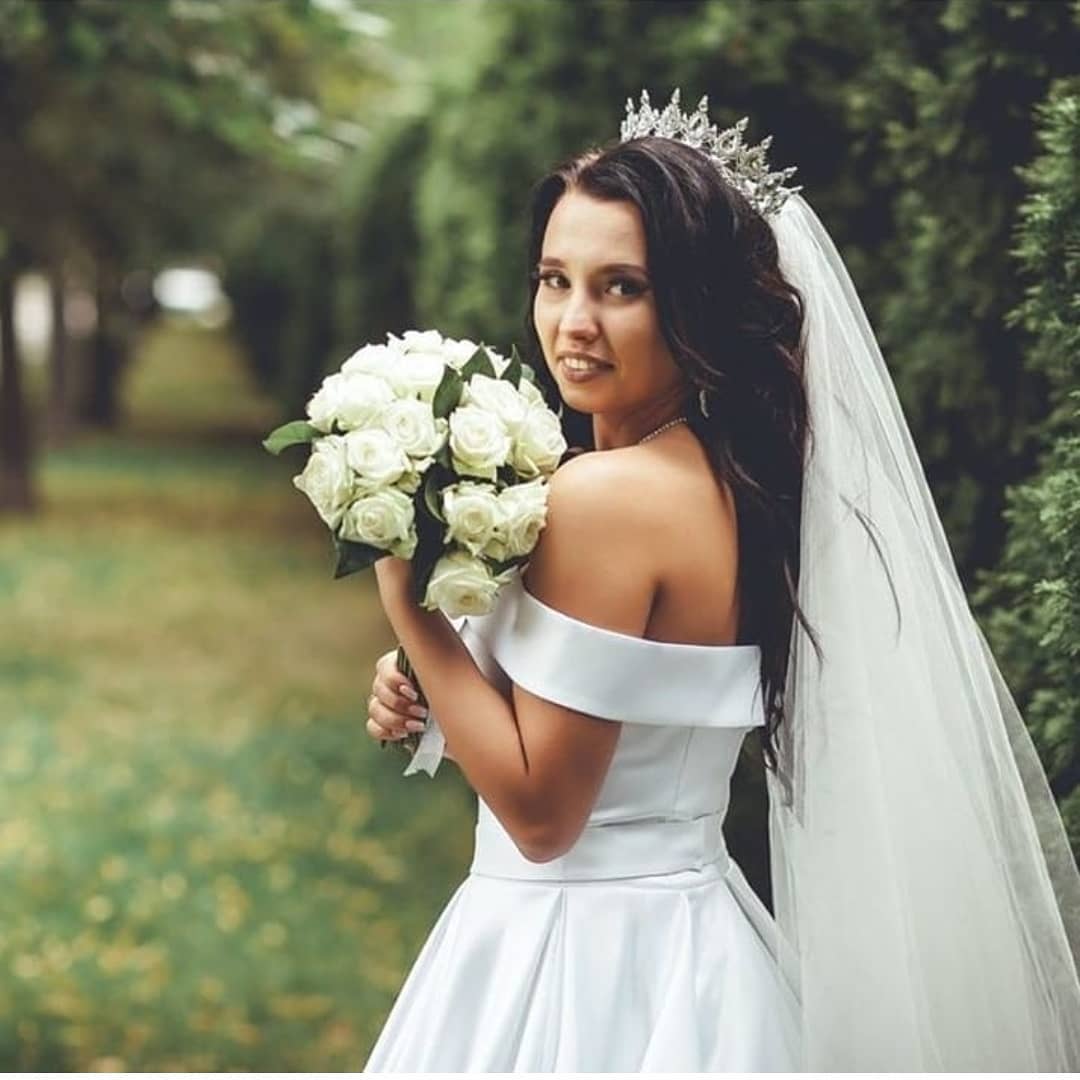 Фотосесія на природі весільна у сукні, фото - Візажист Анастасия Побережник