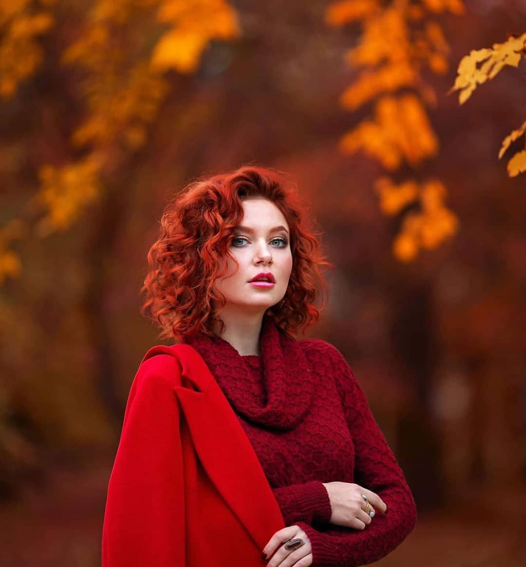 Осіння фотосесія на природі стильна, фото - Візажист Джуді Вуді