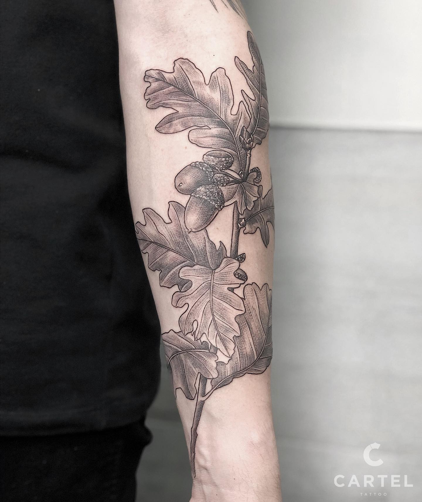 Мужские на предплечье реализм, фото - Тату салон Cartel Tattoo