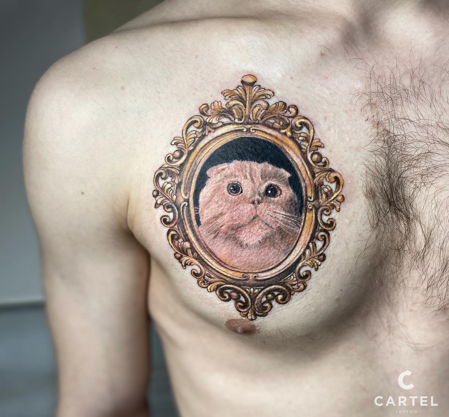Для хлопців кольорові реалізм, фото - Тату салон Cartel Tattoo