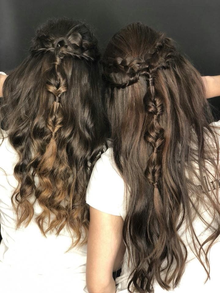 Шоколадний колір волосся брюнет коричневий, фото - Салон краси Лия