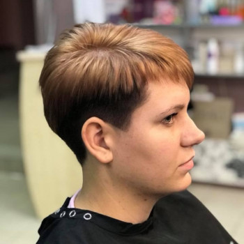 Мужская стрижка женская, фото - Салон красоты Лия