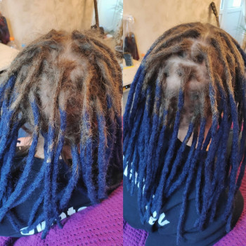 Коррекция натуральных дредов